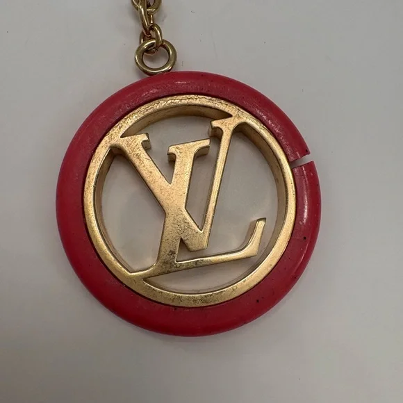 Louis Vuitton Pink and Gold Keychain - Picture 4 of 5